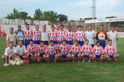 El BARBASTRO CAMPEON DE LIGA ARAGONESA DE 3ª DIVISIÓN NACIONAL GRUPO XVI 2004